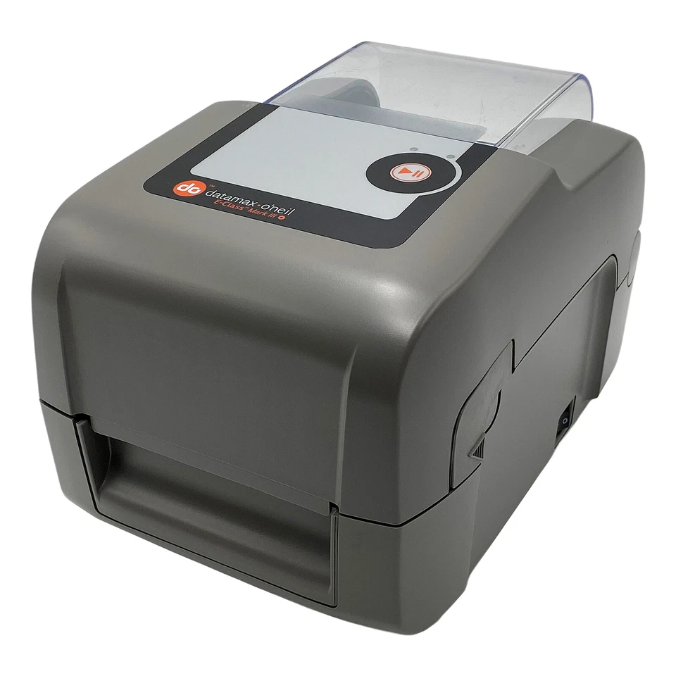 Datamax E-4205A E-Class Mark III Thermal Transfer Label Printer LAN USB Serial - Image 3 of 4