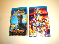 Guardians of the Galaxy 1 2 New Like New w/Slip Covers Blu-ray