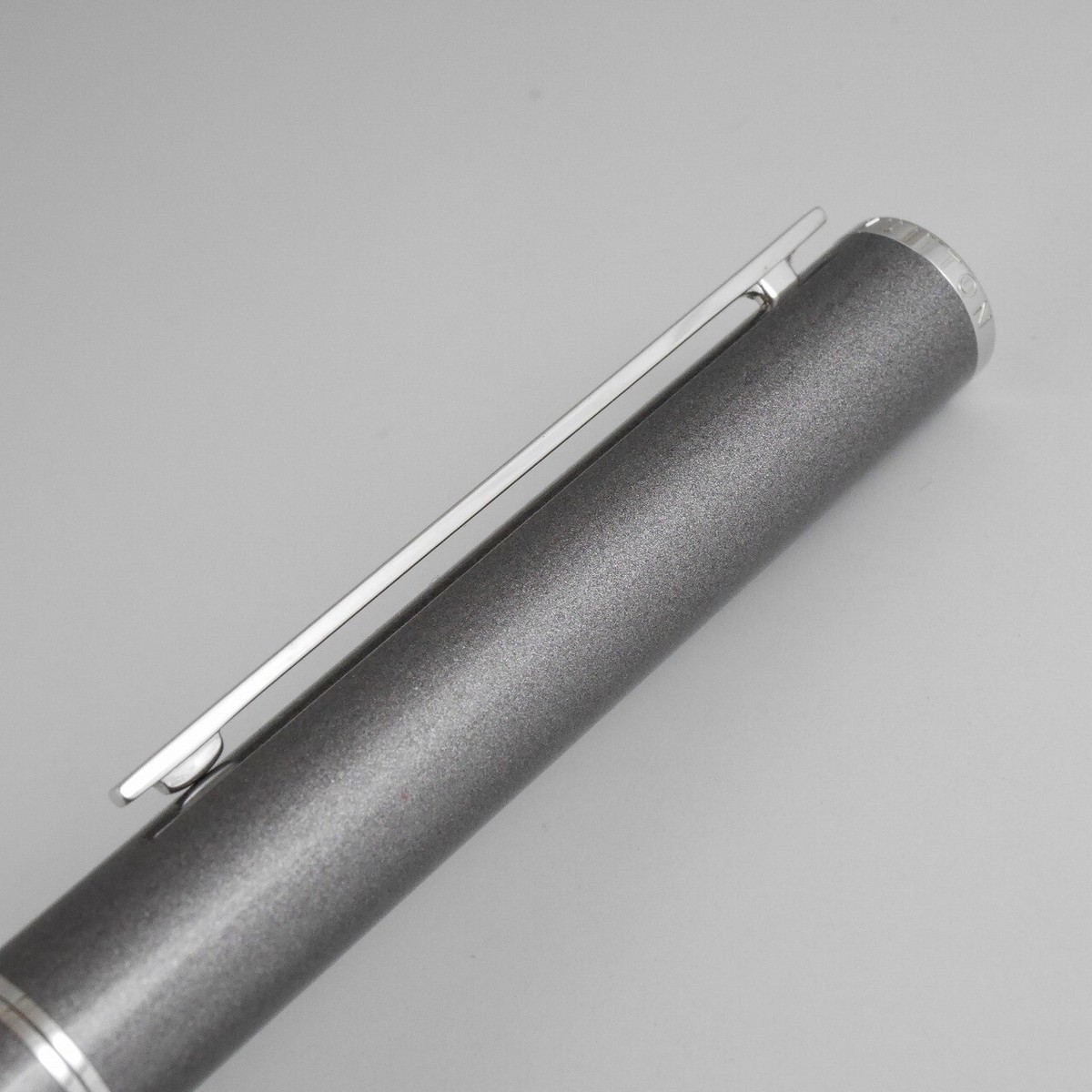 Louis Vuitton Jet Metallic Gray Lacquer PT Ballpoint Pen (MINT