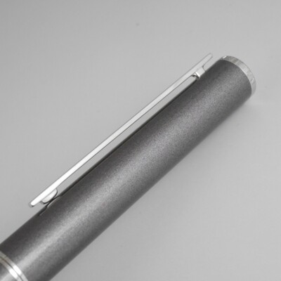 Louis Vuitton Jet Metallic Gray Lacquer PT Ballpoint Pen (MINT