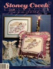 Stoney Creek Cross Stitch Collection Magazine 17 Patterns Sept October 1989
