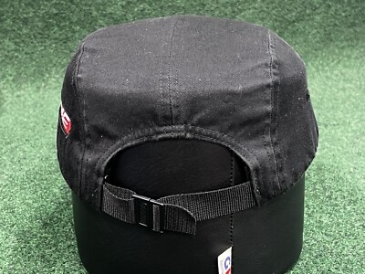 2019 Supreme Side Zip Camp Cap Hype Hypebeast Skater Hat Black Red