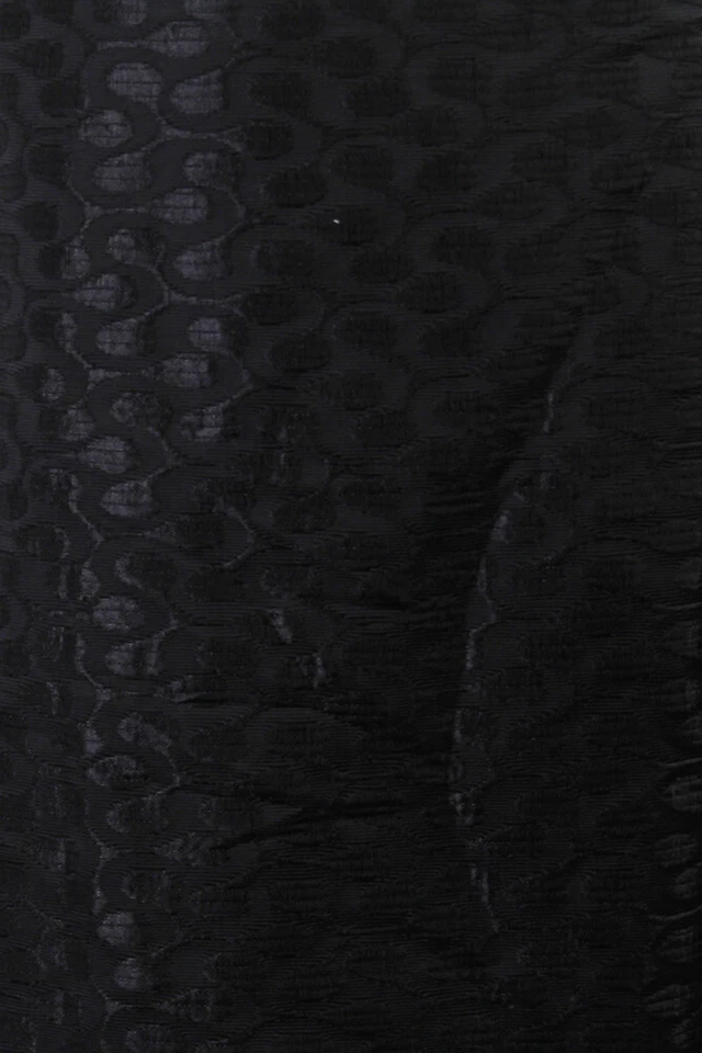 Studio M Black Jacquard Pencil Skirt 14 - Image 3 of 3