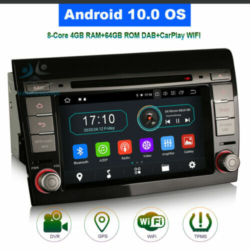 Fiat Ducato Doppel 2 DIN Radio Einbaurahmen ISO Adapter Radio Blende