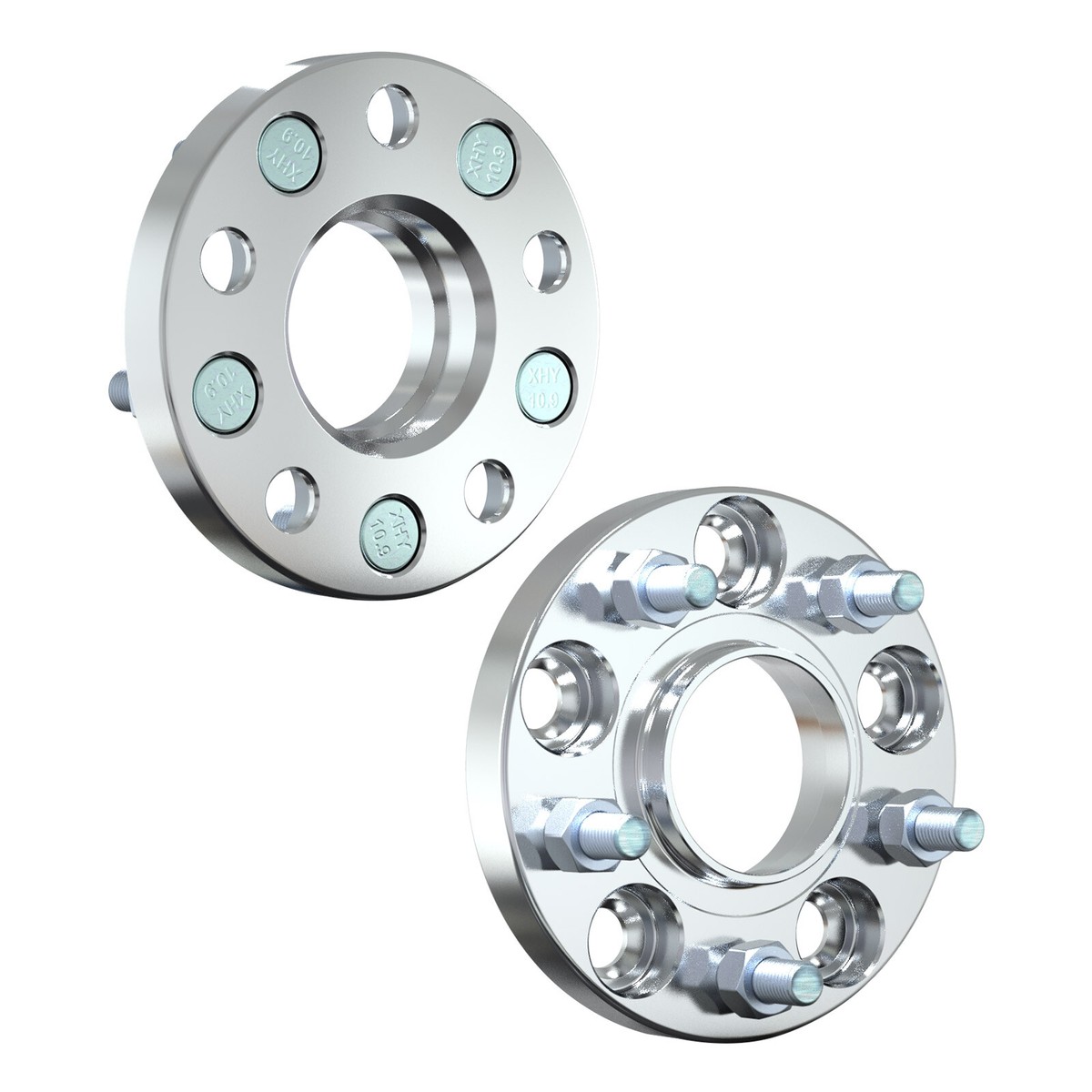 DMV Motorsports 20mm Hubcentric Wheel Spacers – Mercury 5x114.3, 67.1 CB, M12x1.5, 6061-T6 Aluminum