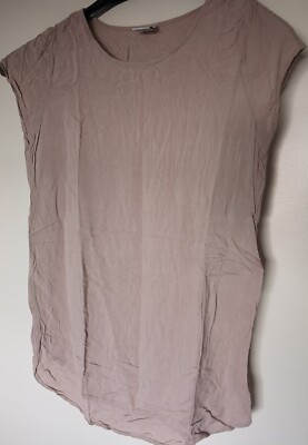 Vero Moda T shirt blouse shirt women's M beige purple