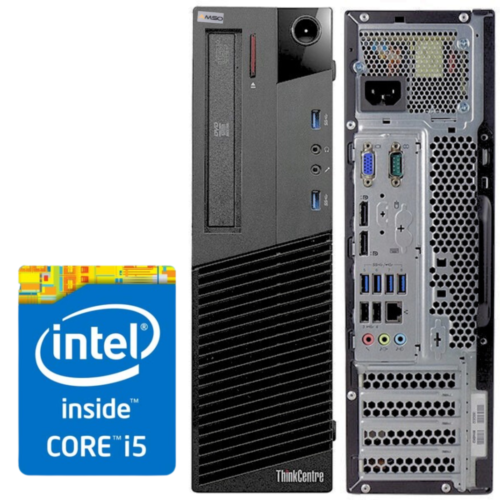 Lenovo ThinkCentre M93P SFF i5-4570 DVD 8/16/32GB - 0/256/512/1024GB SSD Win 10 - Bild 2 von 19
