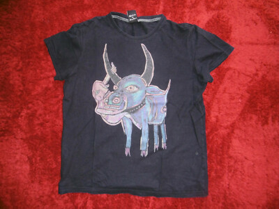 Getragenes Hardsoda T-Shirt Gr.L schwarz kurzarm