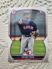 2023 Bowman Dayan Frias 1st Card #bp-26. Cleveland Guardians.