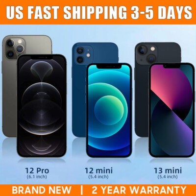 New Sealed Apple iPhone 12 Pro/12 Mini/13 Mini/13 Pro max Unlocked ALL Carrier