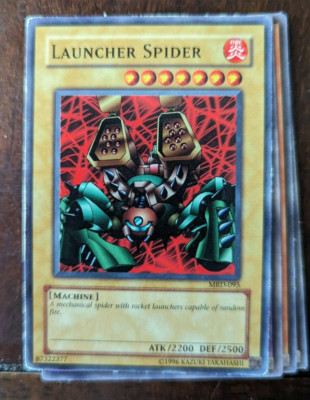 Launcher Spider Mrd-095 De Metal Raiders, Yugioh