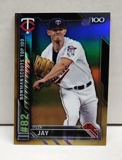 TYLER JAY 2016 Bowman Chrome Scout's Top 100 GOLD REFRACTOR ~ #'d /50 ~ TWINS