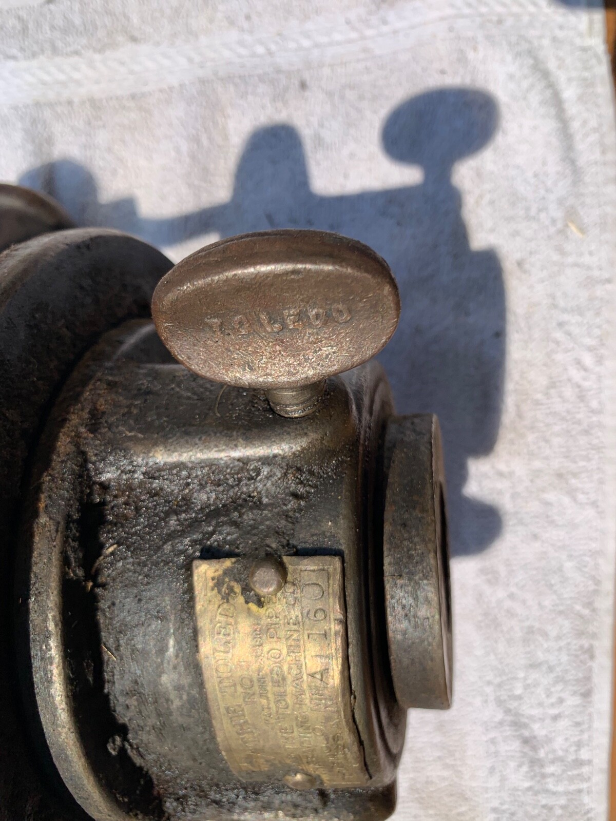 Toledo Pipe Threader Vintage