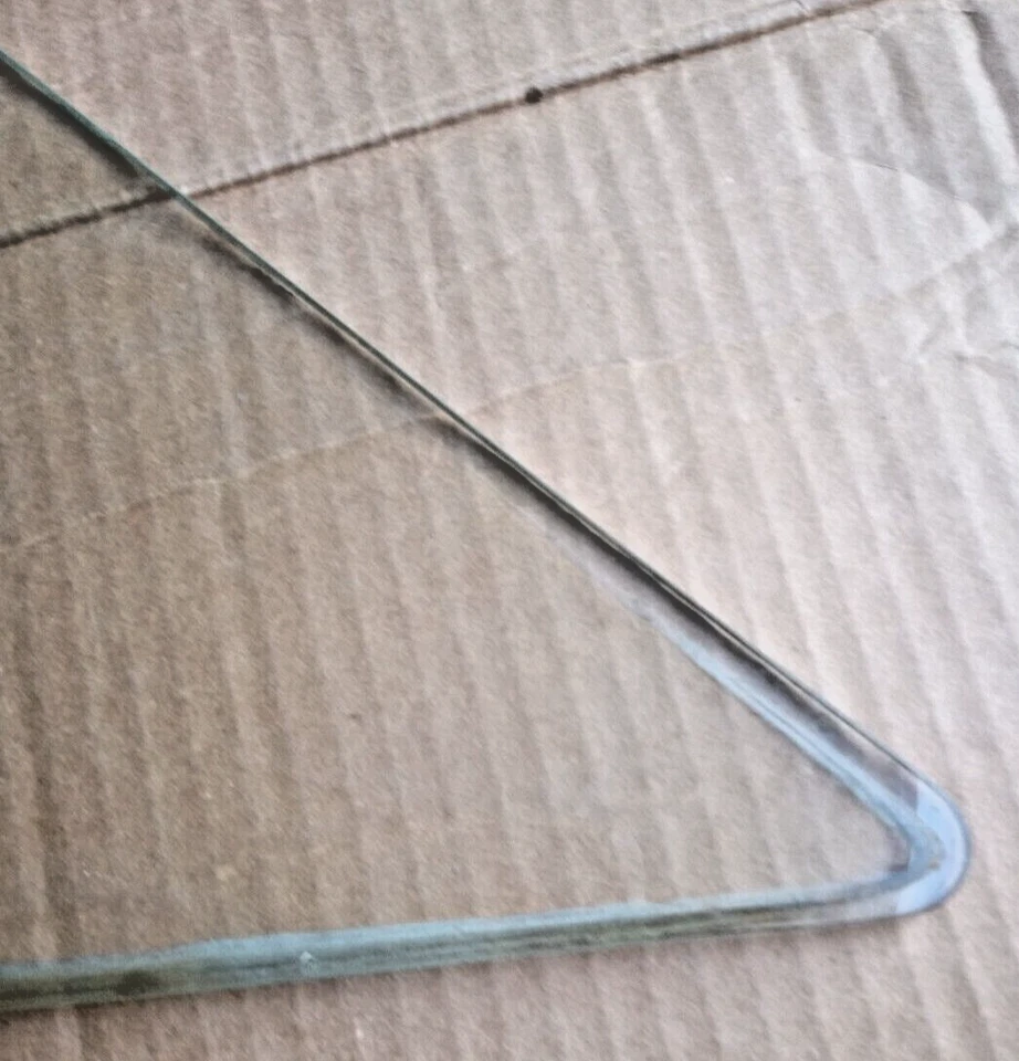 1964 - 65 PONTIAC GTO LeMans - Vent Glass Driver Side Greenish OEM LOC-110 - Image 3 of 4