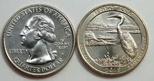2015-D Bombay hook Delaware National Parks NP ATB 25C Quarter Denver mint NPD29