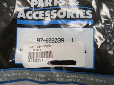 Mercury Mercruiser Quicksilver OEM Part # 87-828039 1 Switch-temp 
