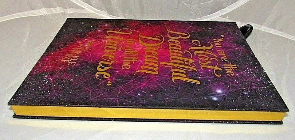 DISNEY "A WRINKLE IN TIME" YOU'RE THE MOST BEAUTIFUL DREAM GLITTER STAR JOURNAL - Image 4 of 4