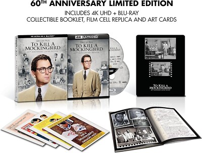 To Kill a Mockingbird (1962) 4K UHD Limited Edition Blu-Ray BRAND NEW