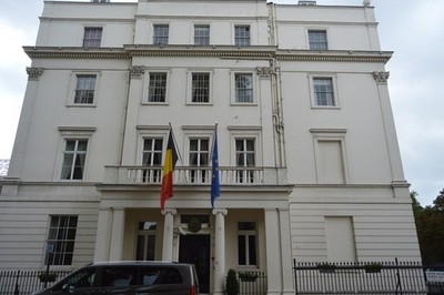 Photo 6x4 The Belgium Embassy, Belgrave Square Westminster 2 c2017