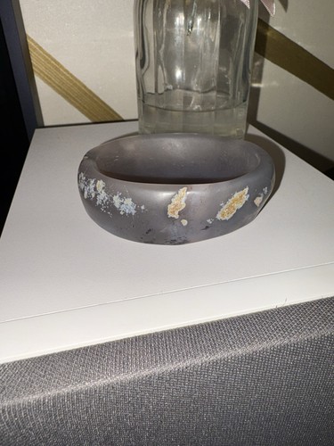 Agate Bowl Natural Quartz Gemstone, Fossil, and Minerals Collectible
