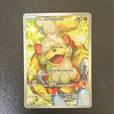 Pokémon Hisuian Growlithe 181/167 Sv06 Twilight Masquerade IR Holo 80 HP (2024) on eBay