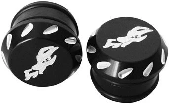 Dragonfire 1,50 pol. Tampa de extremidade de tubo de tarugo - Preto anodizado ATV/UTV 521003 dfr521003 - Imagem 2 de 4