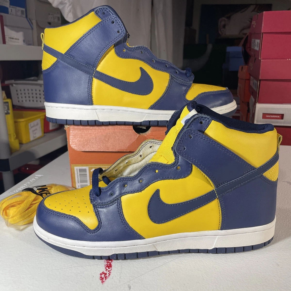 Nike Dunk 2003 High Michigan for Sale | Authenticity Guaranteed | eBay