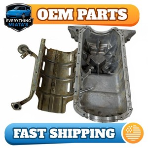 OEM Mazda Miata NB 1999-2000 Oil Pan Tray & Pickup Tube 8232-SC (OEM)