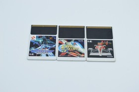 PC Engine Lot of 3: Gradius, Final Soldier, F1 Triple Battle HuCard CART/CARDs