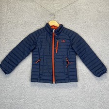 L.L.Bean Kids Ultralight 650 Down Puffer Jacket Size Medium Navy Blue