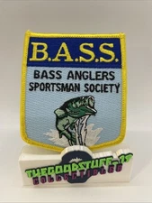 Vintage B.A.S.S. Bass Anglers Sportsman Society Embroidered patch