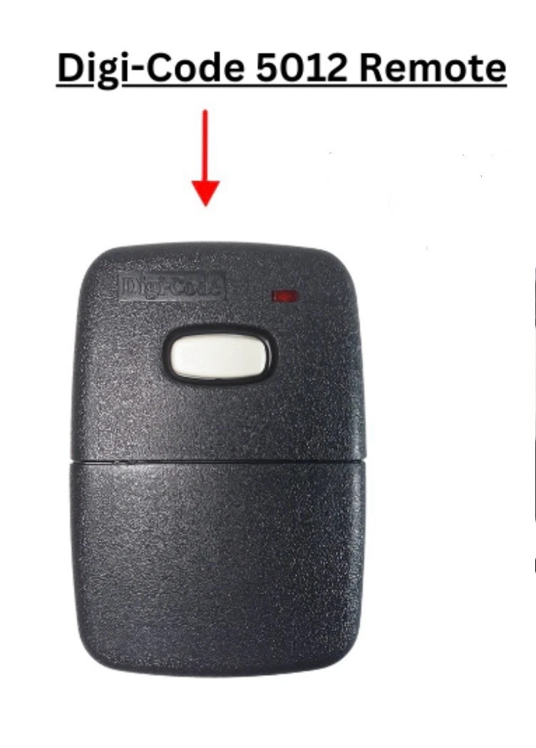(QTY 2) DC5012 Digi-Code Garage Door Remote photo 2