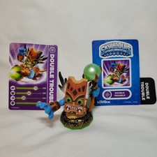 Skylanders Spyro's Adventure DOUBLE TROUBLE Figure-Trading Card-Sticker-Web Code