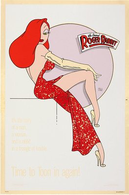 Who Framed Roger Rabbit (Kilian Enterprises, 1988) Poster DIN A 1