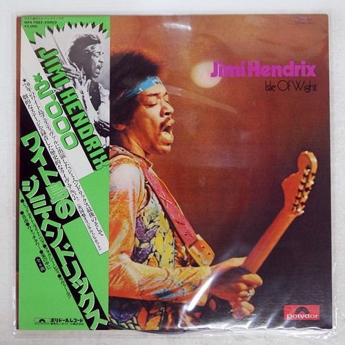 JIMI HENDRIX ISLE OF WIGHT POLYDOR MPA7002 Japan OBI INSERT VINYL LP