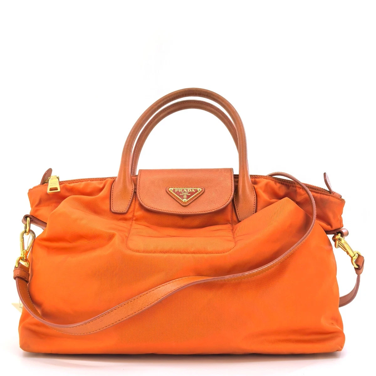 PRADA Orange Bags & Handbags for Women for sale - eBay