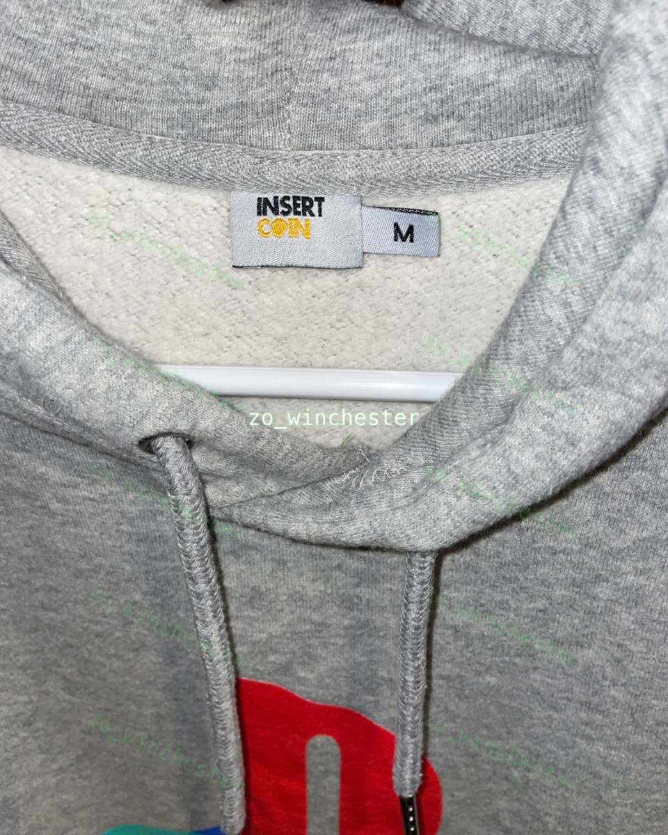 Playstation Logo HOODIE insert coin game Merch Pullover japanese kanji color View 3
