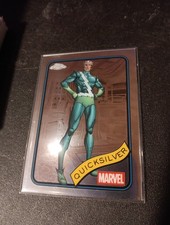 2025 Topps Chrome Marvel - Base #121 QUICKSILVER