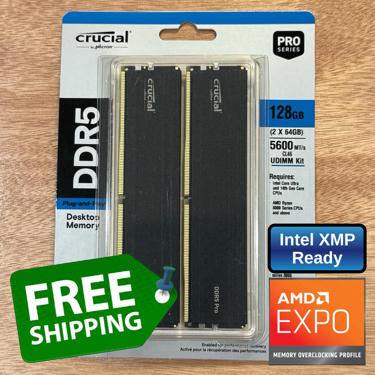 Crucial Computer RAM 128 GB Total Capacity for sale | eBay