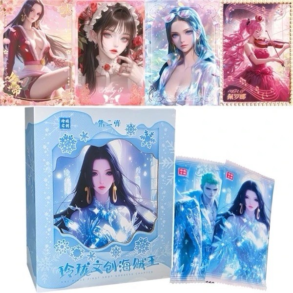 One Piece Doujin Trading Card Premium Anime CCG 13 Pack Box