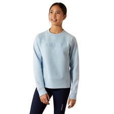 Ariat Girl's Long Sleeve Martine Pullover Sweatshirt Skyway 10062864