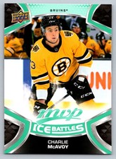 2021-22 Upper Deck MVP #173 Charlie McAvoy Ice Battles
