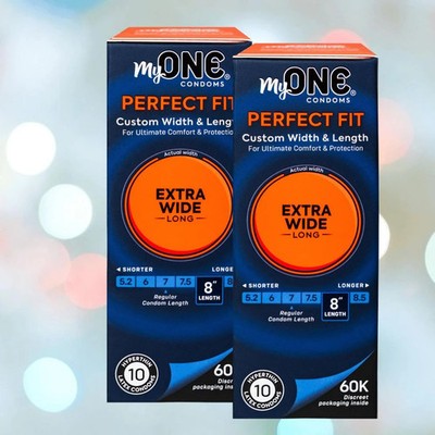 MyONE Extra Wide & Long 60K - 8'' Long | 20-Pack