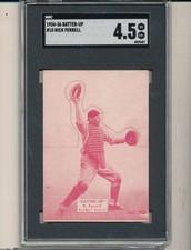 1934-35 batter-up #10 Rick Ferrell Red Sox red  card sgc 4.5 ex