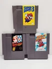 Super Mario Bros NES Nintendo Original Games Trilogy 1 2 3 Authentic Tested