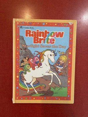 Rainbow Brite Starlight Saves the Day by Jean Lewis, Golden Books Vintage 1985