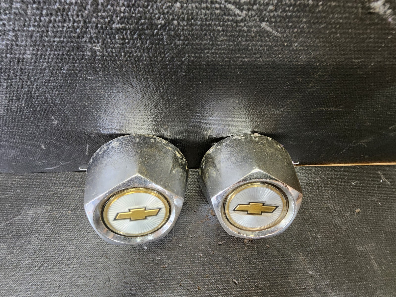 1984 - 89 Chevy Chevrolet Celebrity Wheel Rim Center Hub Cap Pair (Qty 2) GM OEM