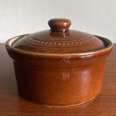 Vintage Retro Pearsons of Chesterfield Steingut Aufbewahrung Topf Kasserolle Eintopfschale