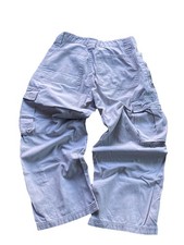 Boys Quiksilver Cargo Pants 24 x 24 Khaki Tan Straight Leg Pockets