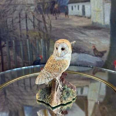 1997 Border Fine Arts 'Night Watch' Schleiereule Figur B0175 von Ray Ayres OVP